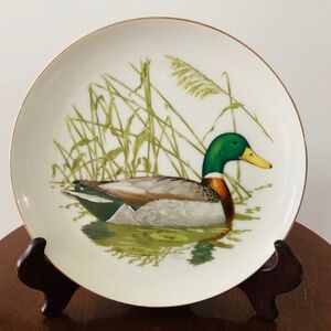 Ned Smith Mallard Duck Collectible Plate, Duck Plate, Decorative Plate